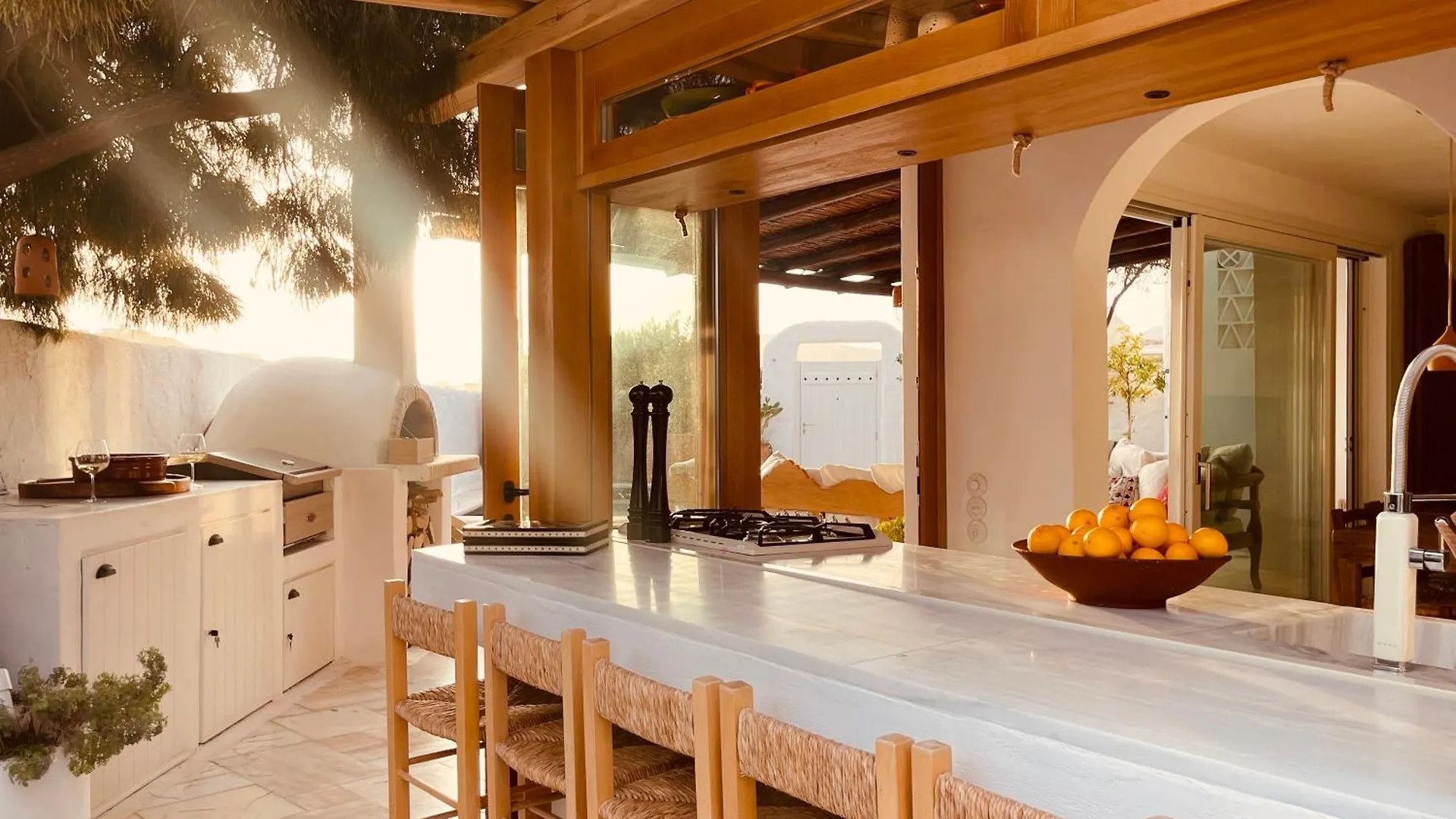 빌라 Romeo And Julio Summer House Mykonos Town